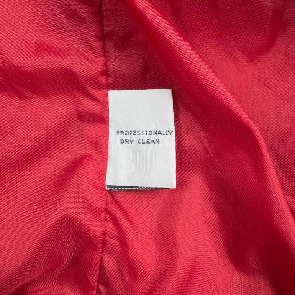 Vintage Forecaster of Boston Red Parka Jacket Women's L‎ Hooded Korea 80s 90s - Picture 14 of 14